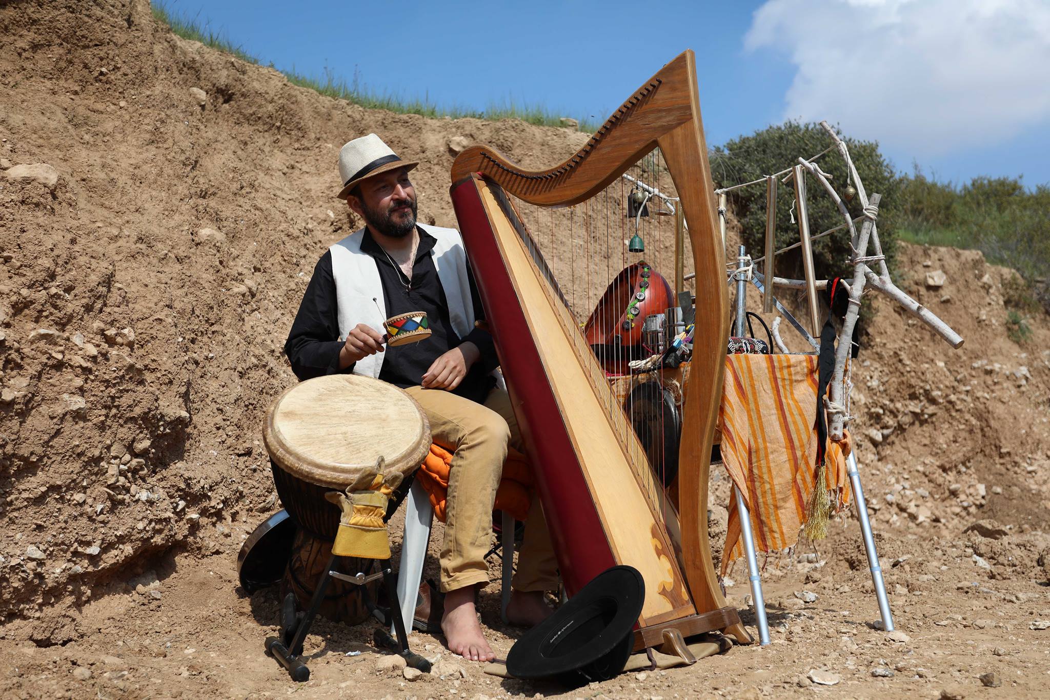 Desert Harp Performance